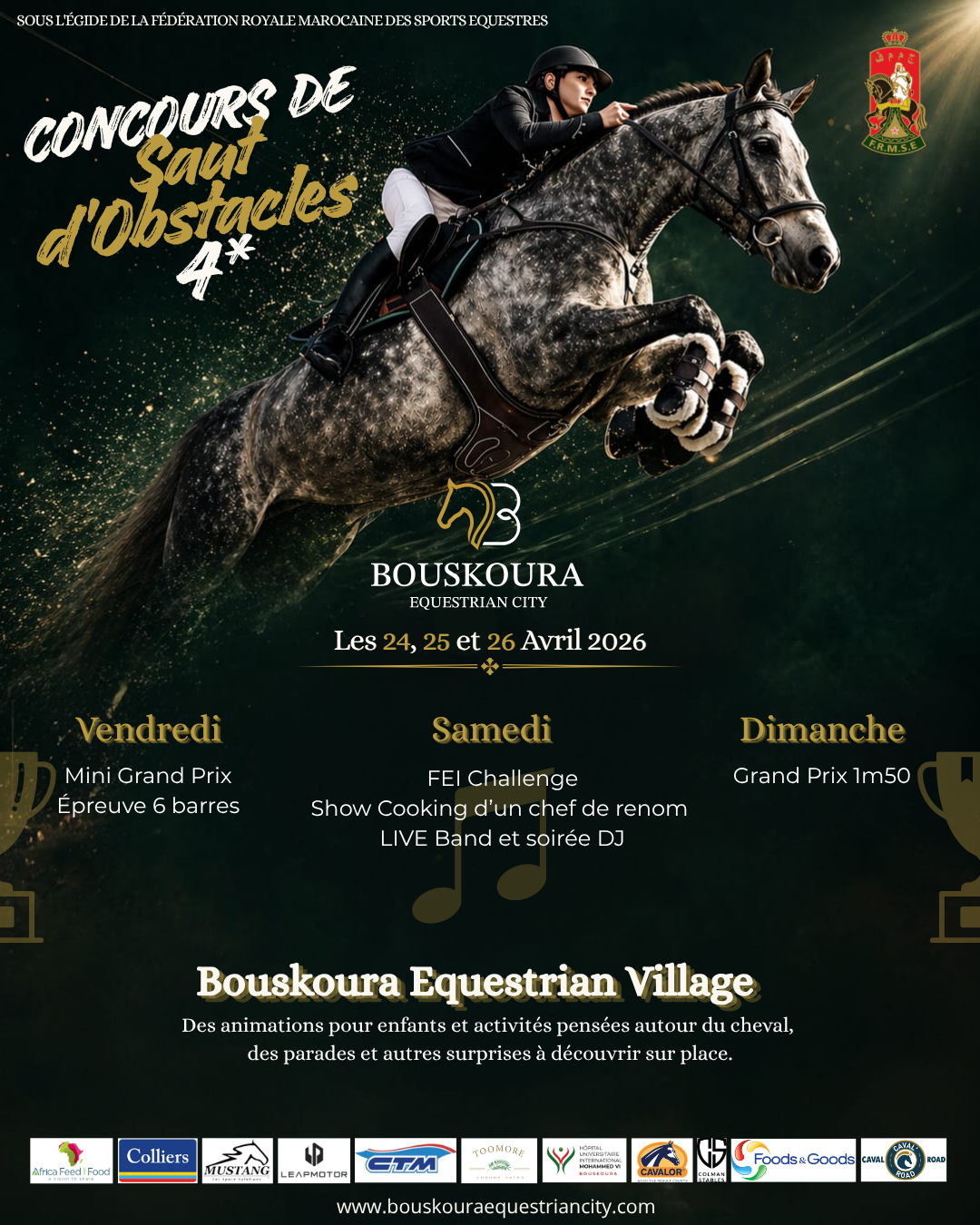 Concours de saut d'obstacles 4*